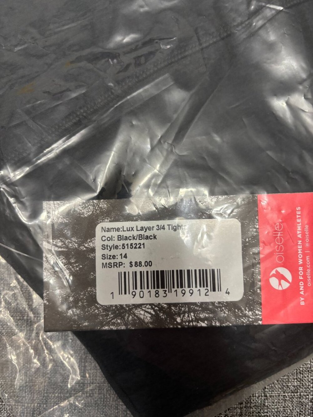 Oiselle Lux Tights, size 14